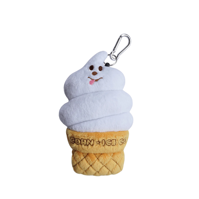 GLADEE甜筒造型卡套 Pass Card Case / Soft Serve Ice Cream Vanilla White