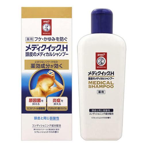 日本曼秀雷敦 Medi Quick H 頭皮濕疹治療洗頭水 200ml