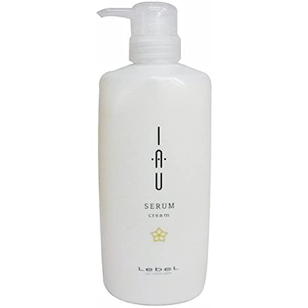 Lebel - IAU SERUM Cleansing Shampoo + Cream Treatment 抗毛躁順直護髮素 600ml