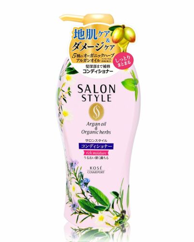 日本KOSE高絲無矽沙龍級滋潤Rich Moisture護髮素 500ml